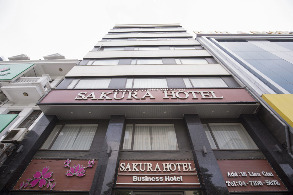Sakura Hotel 1 Trước Đại Sứ Quán Nhật Bản - Sakura Hotel