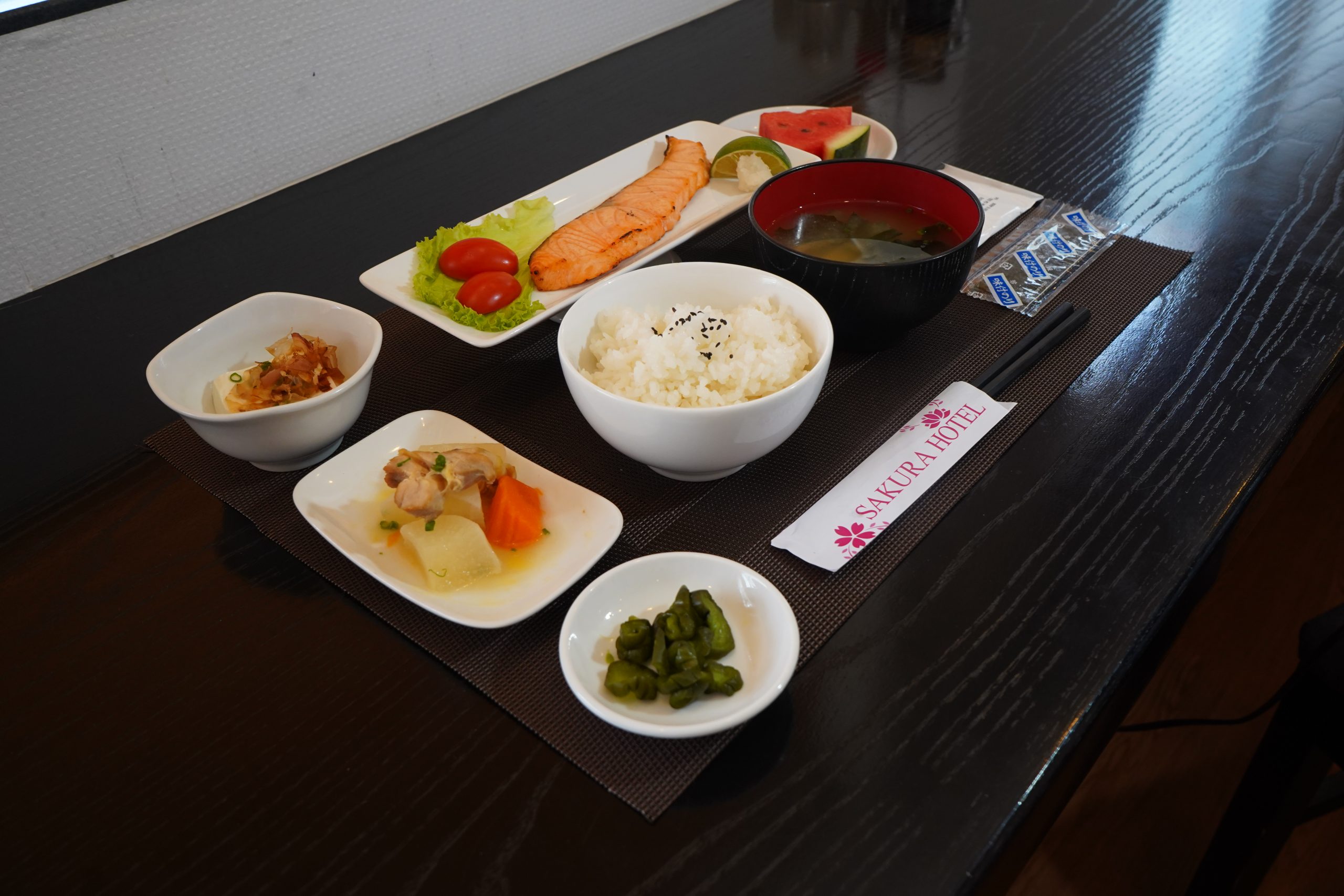 ホテル朝食